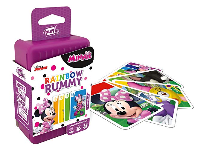 Disney Minnie Mouse Rainbow Rummy Card Game